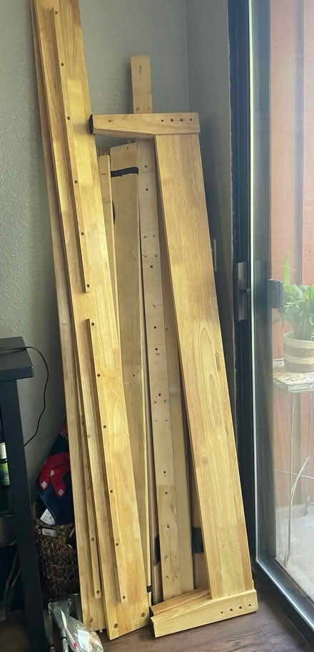 Photo of free IKEA Queen Platform Wood Bed Frame (Arden Area) #1
