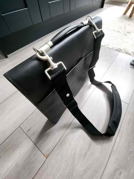 Photo of free Leather briefcase (Ashton upon Mersey M33) #2