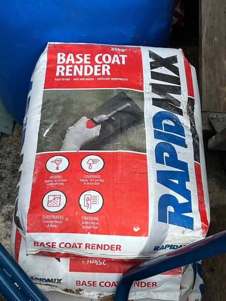 Photo of free 4 bags rapid mix base coat render (Auchinleck KA18) #1