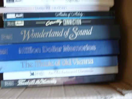 Photo of free Large box of record albums. (Yateley GU46) #4
