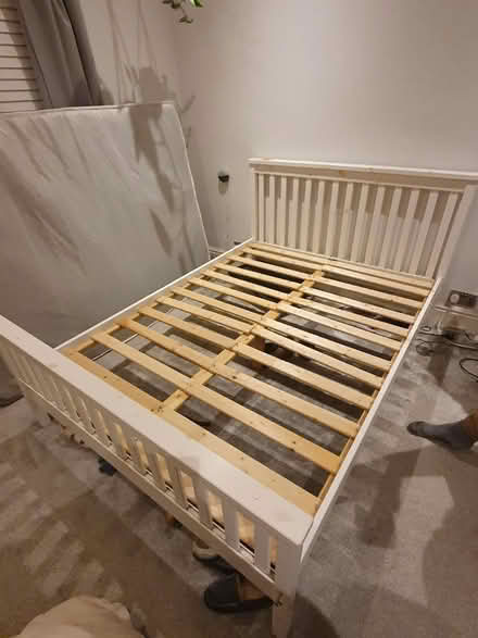 Photo of free Double bed frame (Hooton CH66) #1