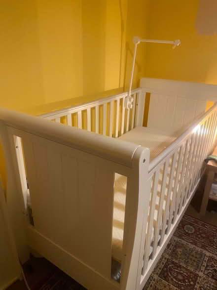 Photo of free Babymore Stella sleigh cot bed (Southgate N14) #1