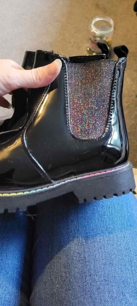 Photo of free Black boots (Treharris, merthyr tydfil) #2