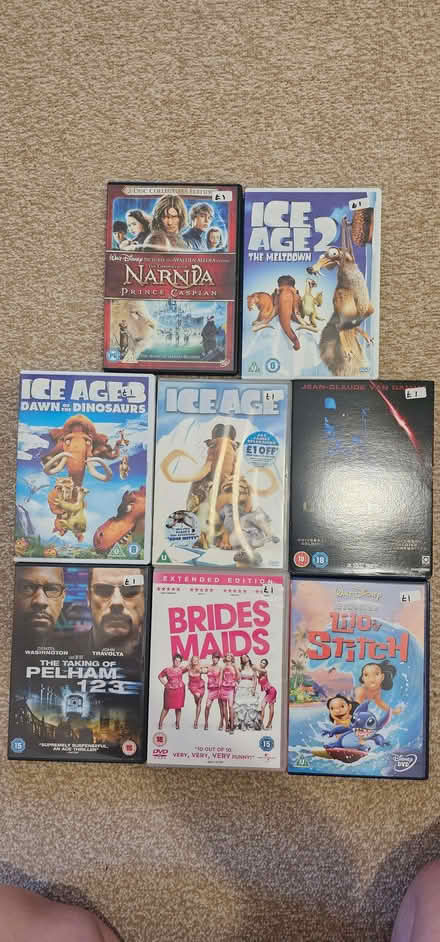Photo of free 8 DVDs - kids films & others (Hailsham BN27) #1