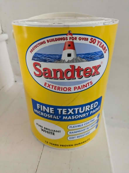 Photo of free Masonry paint 5L (Colney Hatch N10) #1
