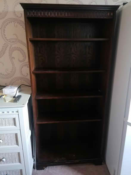 Photo of free Oak shelf unit (B67 Smethwick) #1