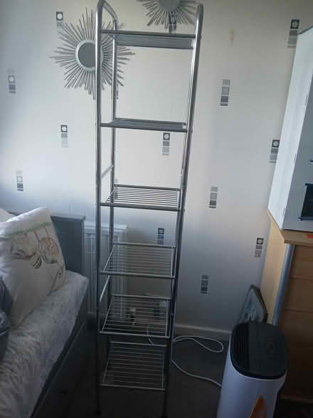 Photo of free Tall metal storage shelf (Mile Oak BN41) #1