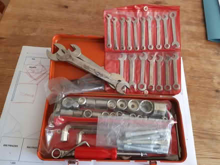 Photo of free Small box of various tools (Parsons Heath, CO4) #1