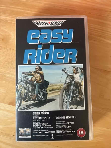 Photo of free Easy Rider movie VHS tape (Grangetown, Sunderland) #1