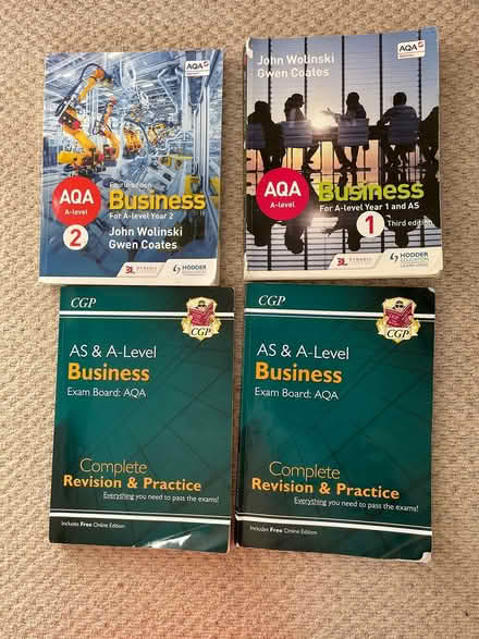 Photo of free A Level Business books (Larkhall, Bath) #1