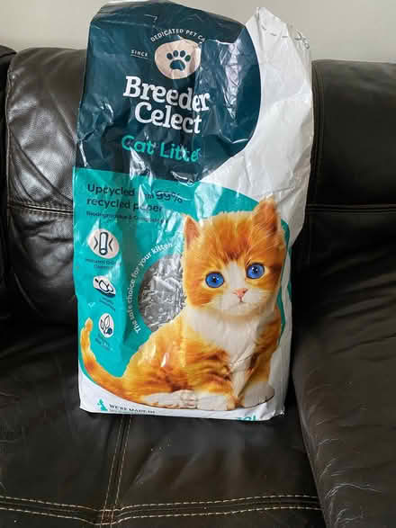 Photo of free Cat litter about three quarters full. (Stanycliffe M24) #1