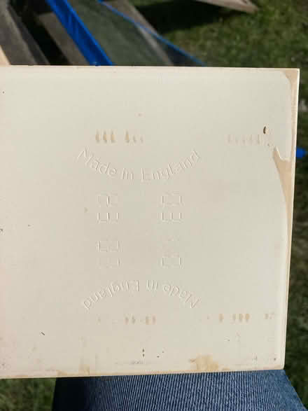 Photo of free 18 putty coloured square tiles (Welwyn Garden City (AL7)) #2