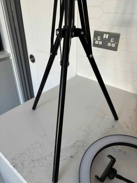 Photo of free Ring Light with Adjustable Tripod and Phone Holder (Barnes SW13) #1