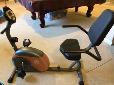 Photo of free Exercise bike (Marcy) (Easton/Palmer Township) #3