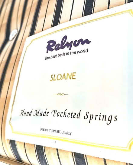 Photo of free King-size Relyon Sloane pocketed-spring mattress (Salvington BN14) #2