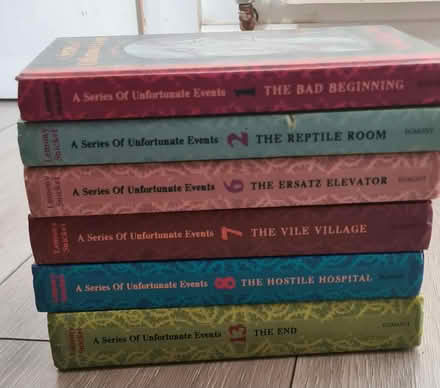 Photo of free Series of unfortunate events books (ST4) #2