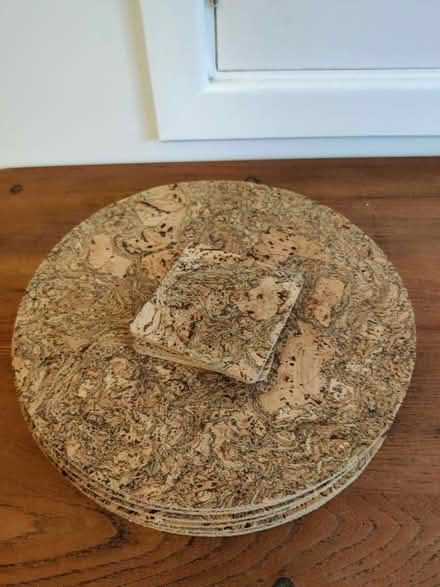 Photo of free Cork place mats x 8 (BA1) #1