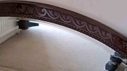 Photo of free Wooden framed wall mirror (Bognor (Town centre) PO21) #2