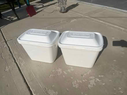 Photo of free 2 Styrofoam Coolers (Maywood) #1