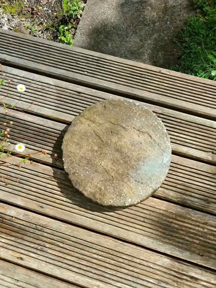 Photo of free Concrete circular paving stones x 5 (Bromborough CH62) #2