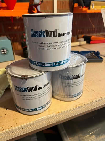 Photo of free 3 x ClassicBond Adhesive Glue (Maldon Wick CM9) #1