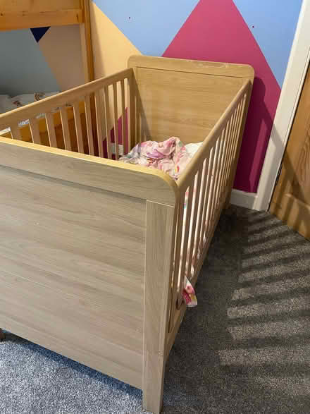 Photo of free Baby and toddler cot/bed (Bridge of Allan FK9) #1