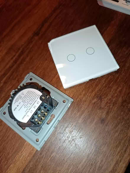 Photo of free Touch glass light switch 2 gang (Tufnell Park, N7) #2