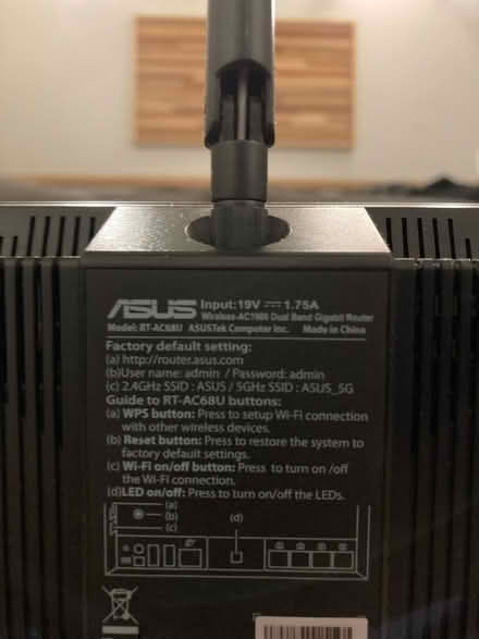 Photo of free Wifi router (Bedford MA near town center) #3
