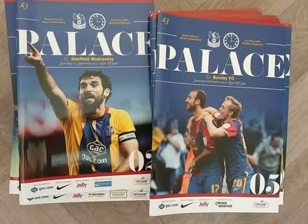 Photo of free Crystal Palace programmes (East Croydon CR0) #2