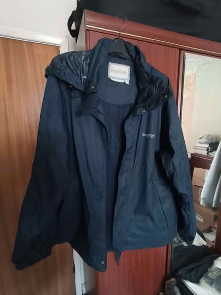 Photo of free Regatta Waterproof rain jacket (XL) and trouser leggings (L) (Kirkley NR33) #1
