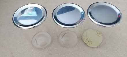Photo of free 3 glass containers with lids (Lewes BN7) #1