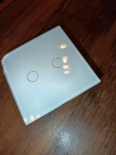 Photo of free Touch glass light switch 2 gang (Tufnell Park, N7) #1