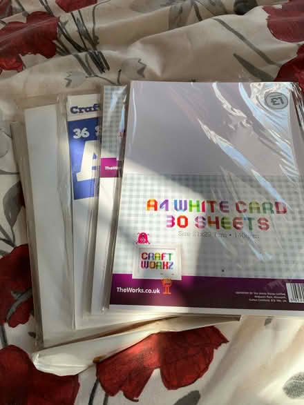 Photo of free White card & packing envelopes (Burntwood WS7 bymanor vinegar) #2