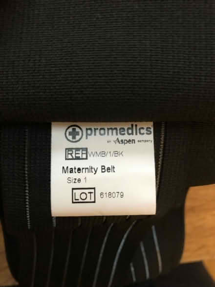 Photo of free Promedics Maternity Belt Size 1 (CV5) #2