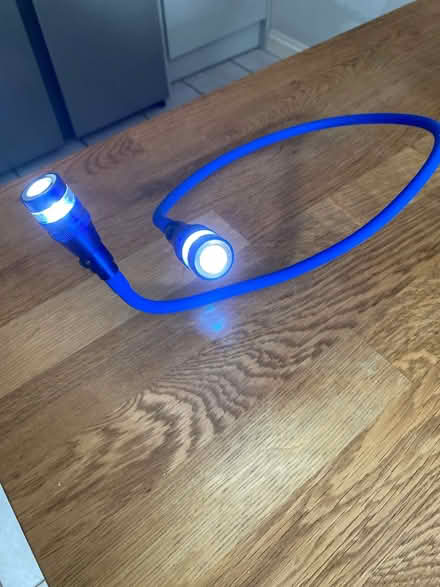 Photo of free LED wrap around desk lamp (New Malden) #2