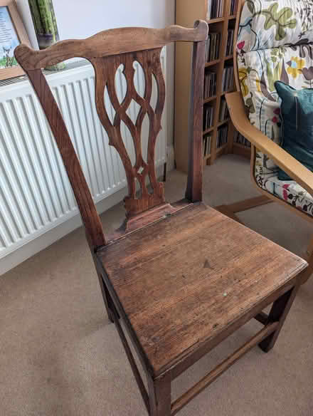 Photo of free Old wooden chair (Stannington S6) #2