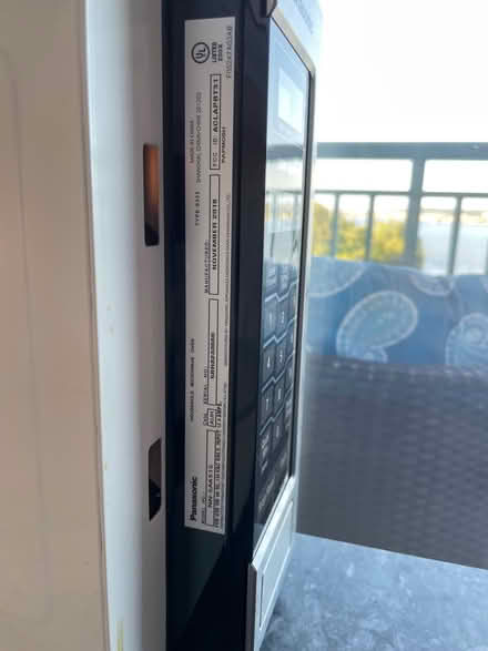 Photo of free Panasonic Microwave (Old Town North; 501 Slaters LN) #2