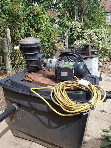Photo of free Old Pool Pump (Hornchurch RM12) #1