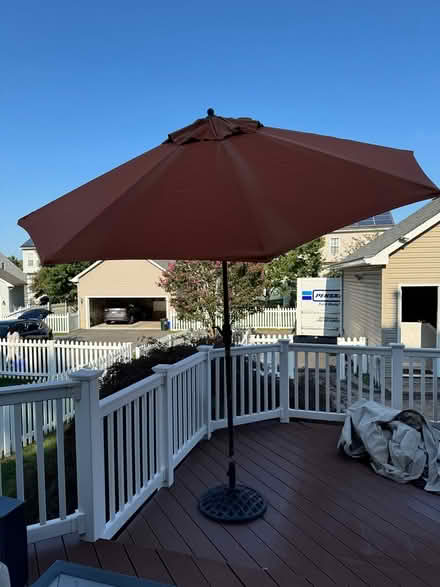 Photo of free Patio umbrella (Boyds, close to Germantown.) #2