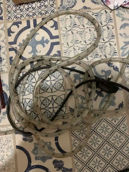 Photo of free Blue LED light string working (RG6 Earley) #1