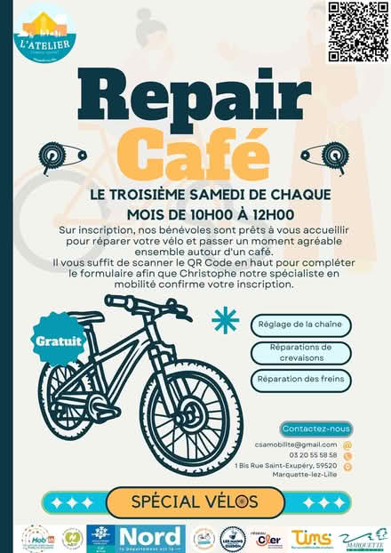 Repair Vélo Marquette-les-Lille profile image
