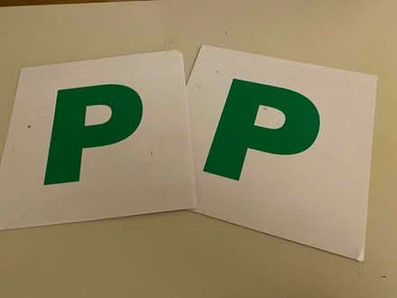 Photo of free Passed ‘P’ plates (Oxley, Wolverhampton, WV10) #1