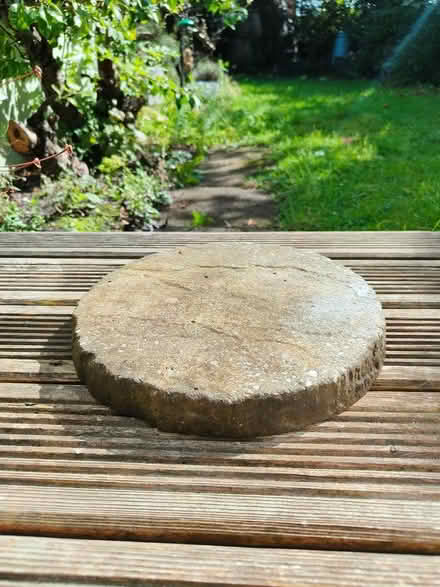 Photo of free Concrete circular paving stones x 5 (Bromborough CH62) #3