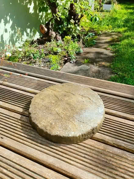 Photo of free Concrete circular paving stones x 5 (Bromborough CH62) #1