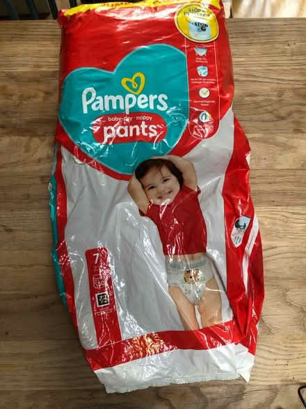 Photo of free 1/2 packet of Pampers pants size 7 (CV32 North Leamington) #1