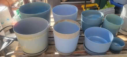 Photo of free Plastic Pots with Matching Saucers (Hayward Hills) #1