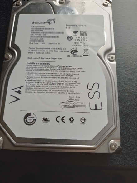 Photo of free 1TB Full-height 3.5" Seagate SATA hard drive (Leeds LS28) #1