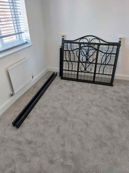 Photo of free Double bed frame (St. George's Wood, NE61) #2