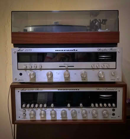 Photo of free Marantz record player, receiver & s (Ridgewood, Queens) #1