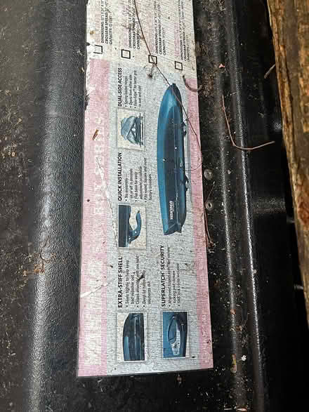 Photo of free Yakima Skybox roof carrier (Central Square, Cambridge) #2